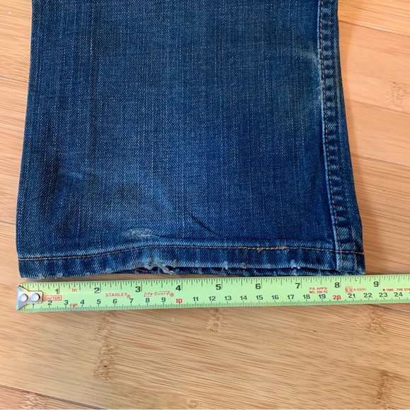 Levi's 506 Standard Rise Mens Size 31 x 32 Zipper Pockets Denim Jeans - Picture 14 of 16